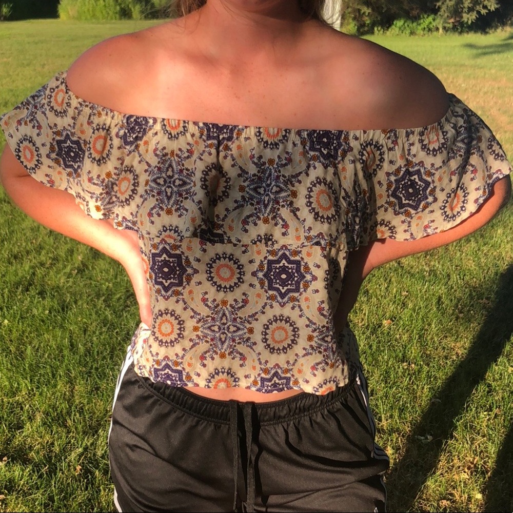 Off the shoulder top